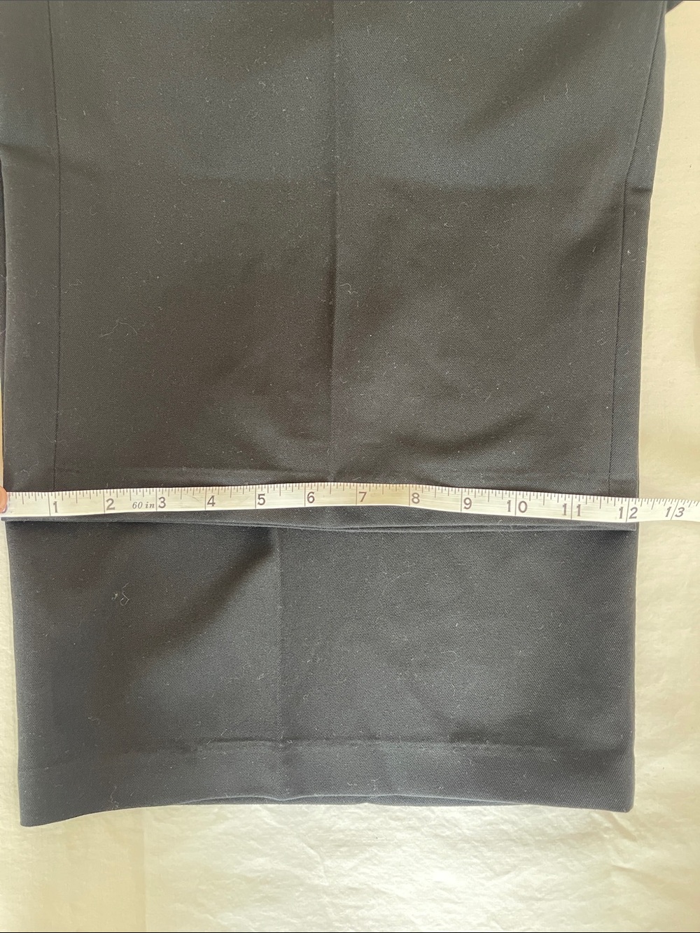 Steve Madden Womens Black Pleated Wide Leg Trouser Pants XL DM43408W New‎ - Picture 7 of 7